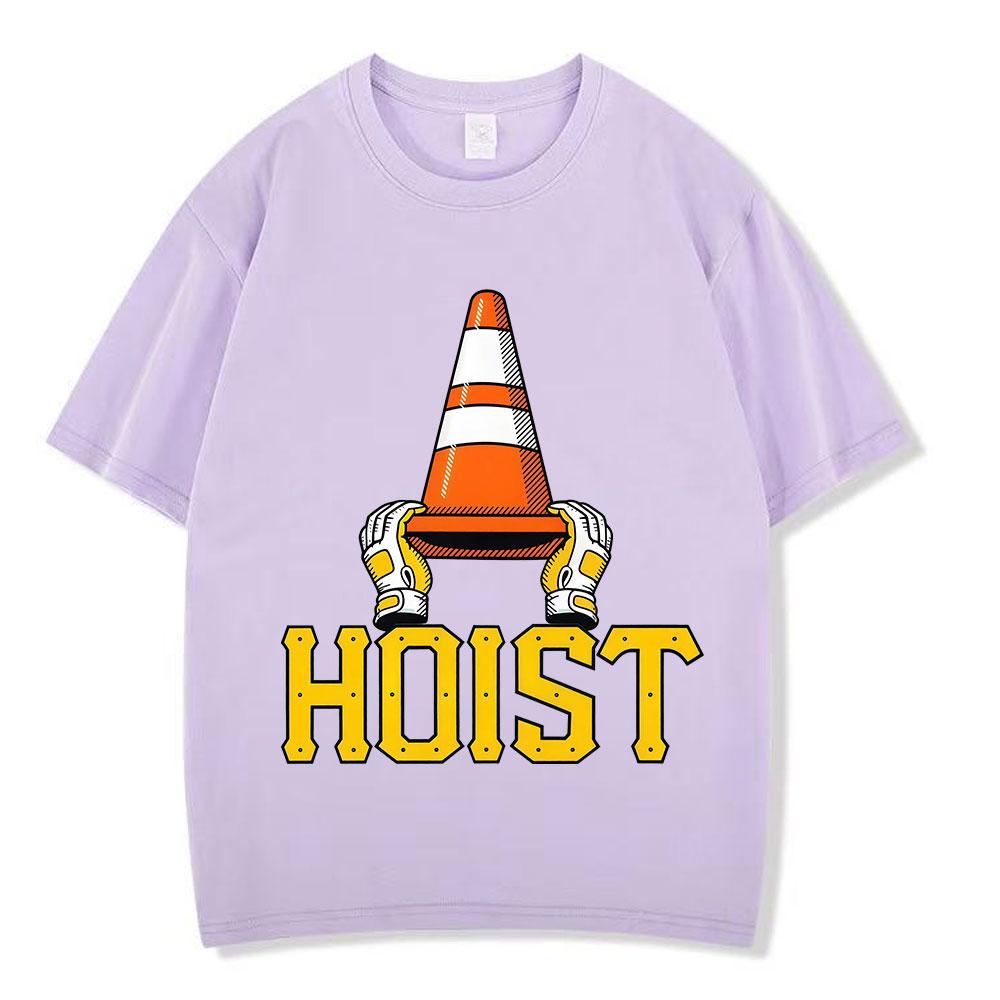 Hoist The Traffic Cone Funny Meme Tshirt Unisex Unisex Fashion Clothing Tshirts Summer Shortsleeved Loose Casual Cotton Tshirts