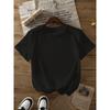 Womens Stylish Print Short Sleeve T Shirt Casual Summer Fashion Top