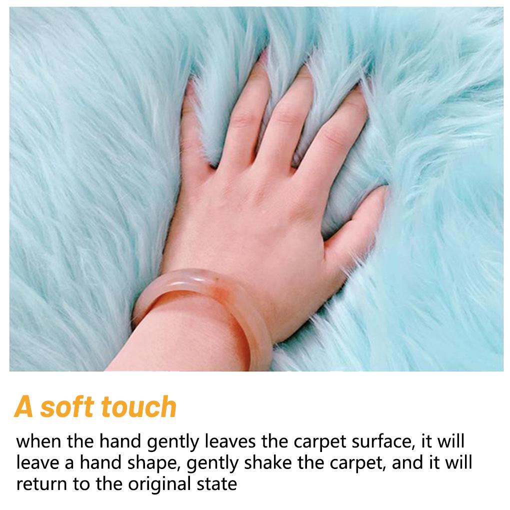 Rugs Floor Mat Heart Shaped Indoor Anti-skid Cold-Proof Carpets Bedside Living Room Children's Window Chair Decorations