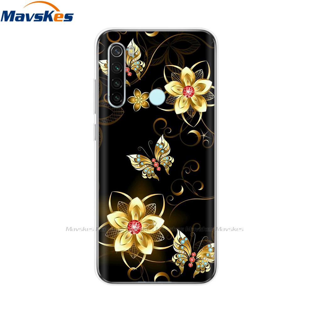 Phone Case for Xiaomi Redmi Note 8T Case 6.3" Silicon Soft TPU Back Cover for Redmi Note 8 8T Note8 Pro Case Protect Shell Coque