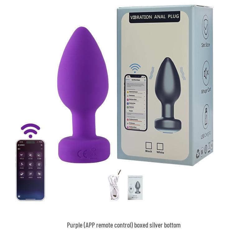 Wireless Remote-Control Mini Butt Plug Vibrator for Men & Women