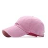 Simple light board fashion cap washed baseball cap men's and women's outdoor sunshade casual hat tide