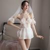 Bride Outfit Sexy Lingerie Sexy See-through Outfit Uniform Temptation Wedding Gift Tutu Passion Suit