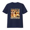 I Love Dumb Blondes Golden Retriever T-shirt Divertente Carino Amante dei Cani Meme Mamma vintage Lavata Versatile Elegante Elastica Leggermente