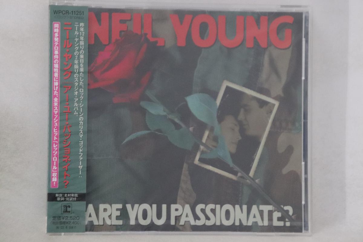 

CD NEIL YOUNG - Are You Passionate WPCR11251PROMO REPRISE 2002 Japan Obi Rock Used