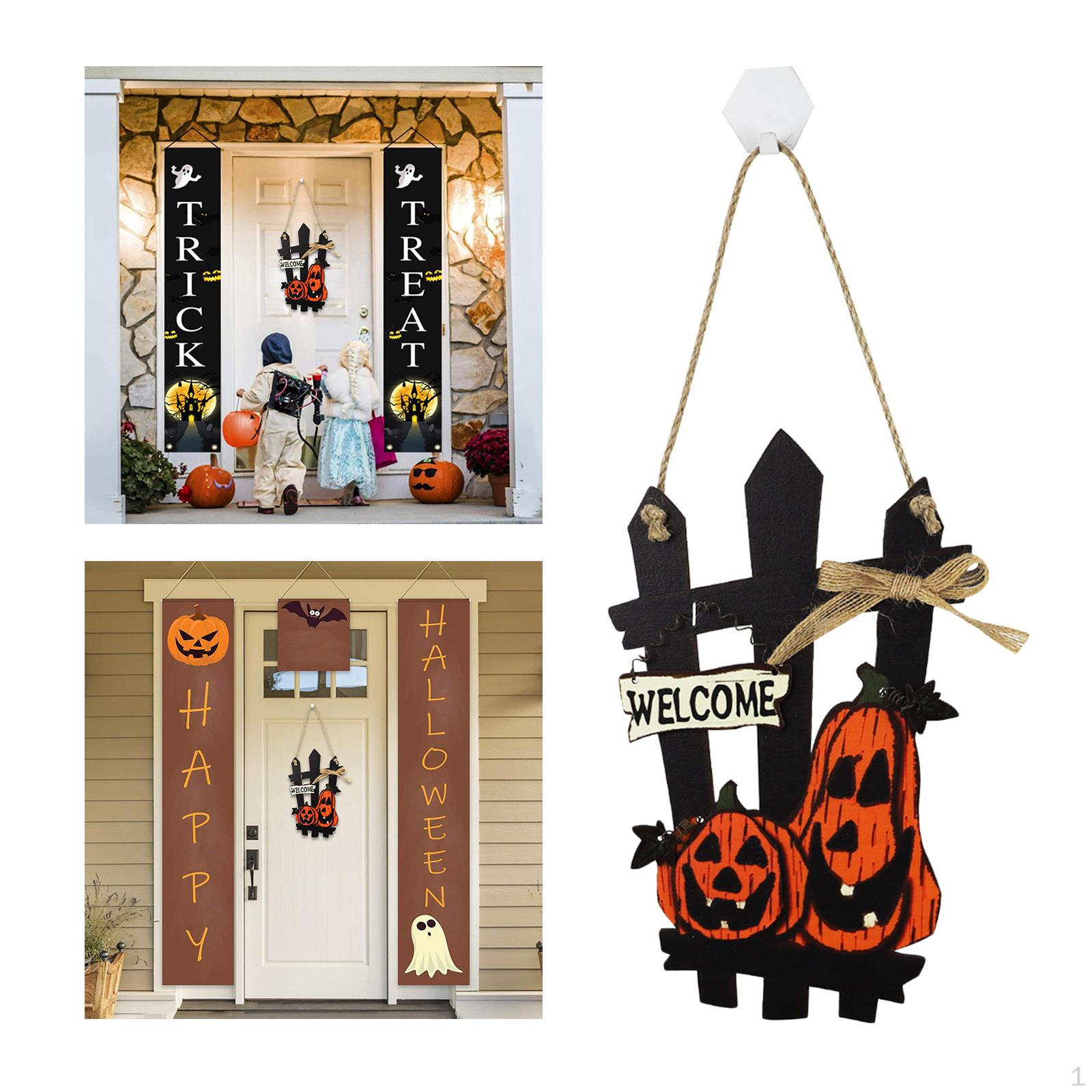 Креативный Хэллоуинский Венок Дверной Внешний Уличный Офисный Pumpkin 2