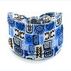 European American Women's Hair Band African Print Pattern Wide Edge Elastic Knot Sports Yoga Headband Women's Headwear Hair