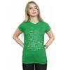 STAR WARS Damen/Damen Empire Weihnachten Baumwoll-T-Shirt