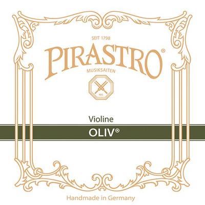 PIRASTRO OLIV 2118 Violin String Olive D String Gut Silver Wrapped