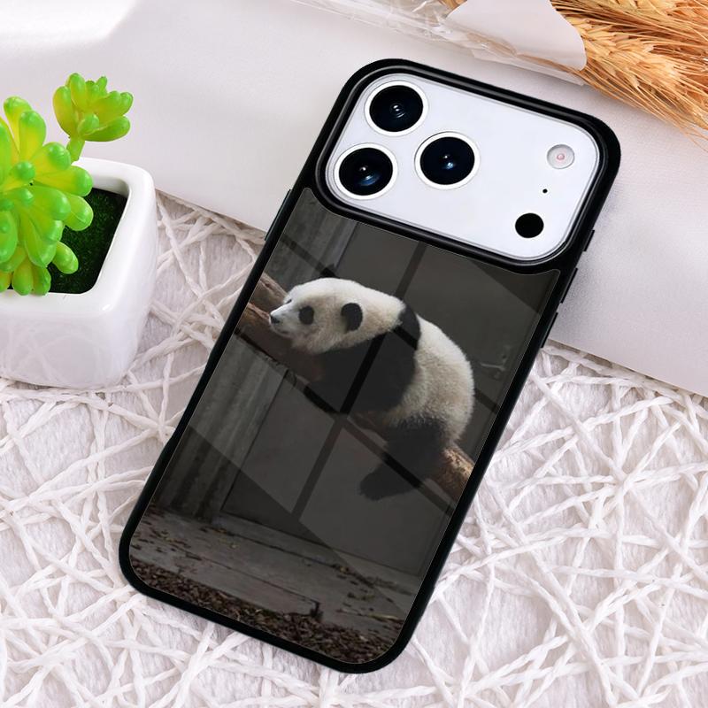 

Милый Мультяшный Чехол-Панда для Телефона iPhone 17 Air 16 15 11 12 14 13 Pro Max Ударопрочный Чехол iPhone 11
