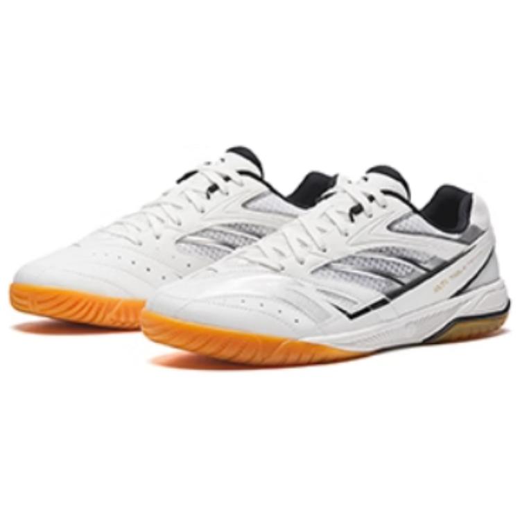 New Anta Cushioning, Slip Resistant, And Abrasion Resistant Functionality Low top Unisex White Silver Black 412510961-1