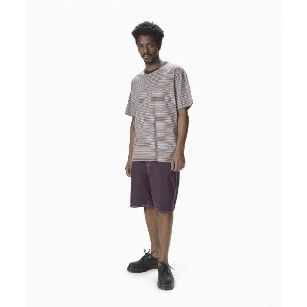 Thisisneverthat Contrast Stitch Short Purple