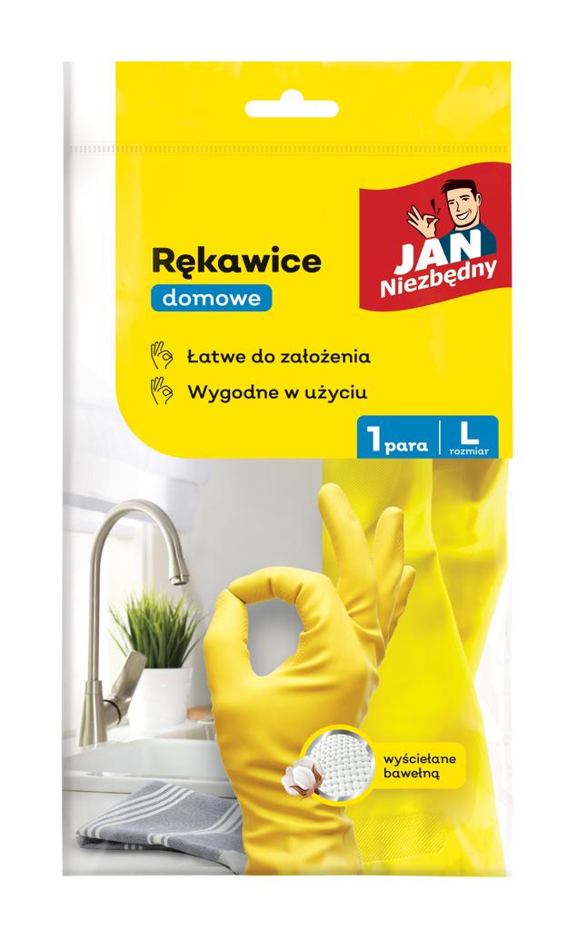 Jan Niezbędny Reusable Gloves Size Latex 2 Pcs