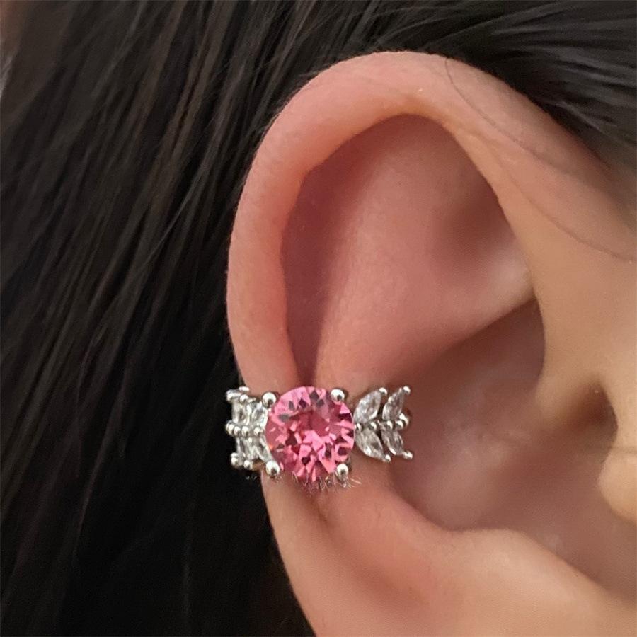 

Explosive zircon ear clips 2025 new ear bone clips versatile earrings without pierced ears