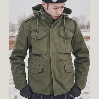 Retro M65 1971 Military Windbreaker Jacket OG107