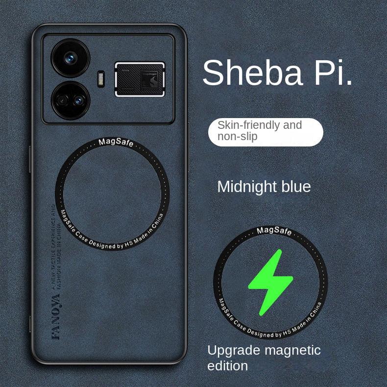 For Nubia Z80 Ultra Case Soft PU Skin With Magnetic Protective Back Cover Case For Nubia Z80 Z70 Z60 Ultra Z60S Pro Phone Shell
