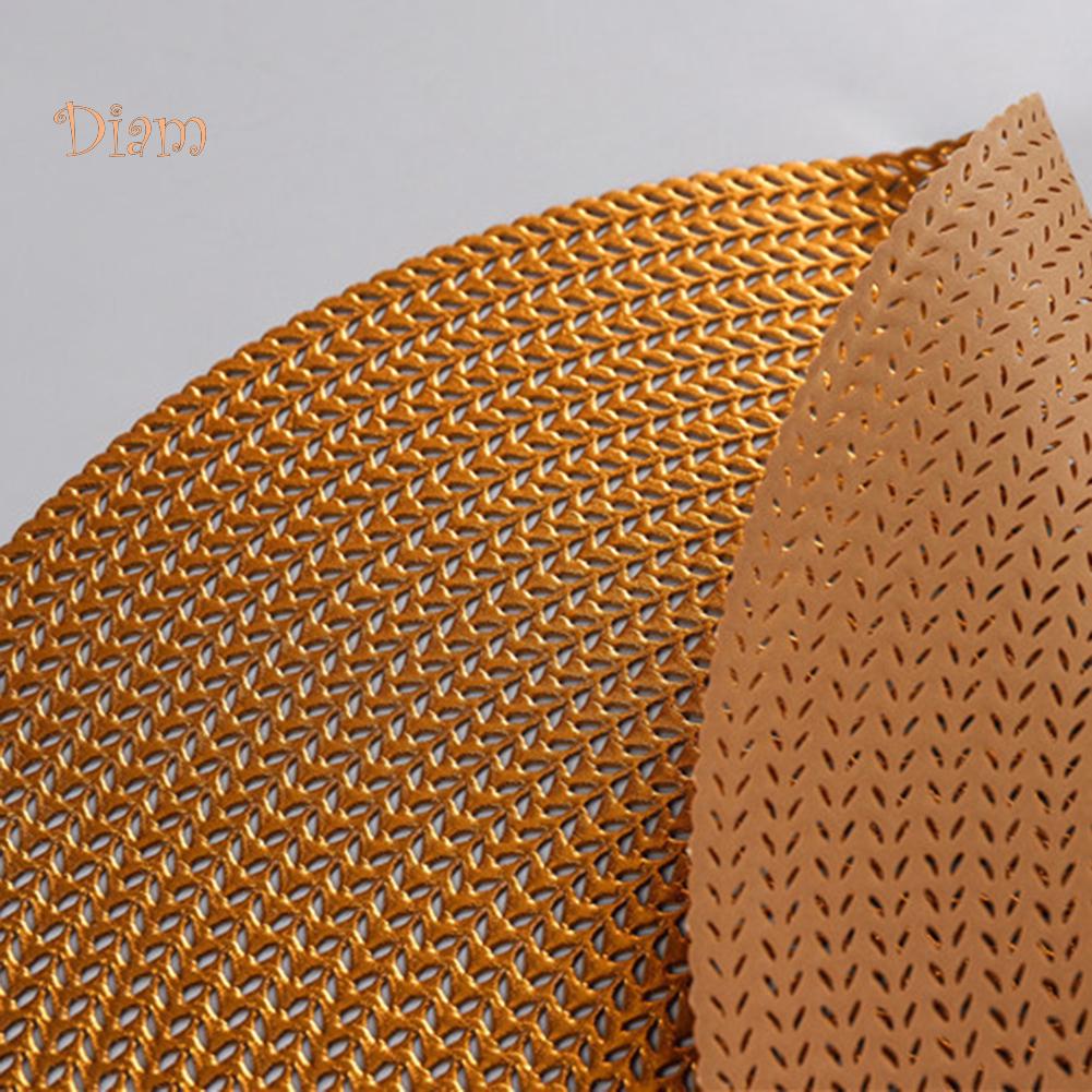 NO.HS Non-slip Insulation Bowl Mat Pad Restaurant Dinning Table Placemat Decor Heat Resistant Mat