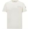 Letter Round Neck Short Sleeve T-Shirt Men Tops White K1-091-8C00063-89AJS-034