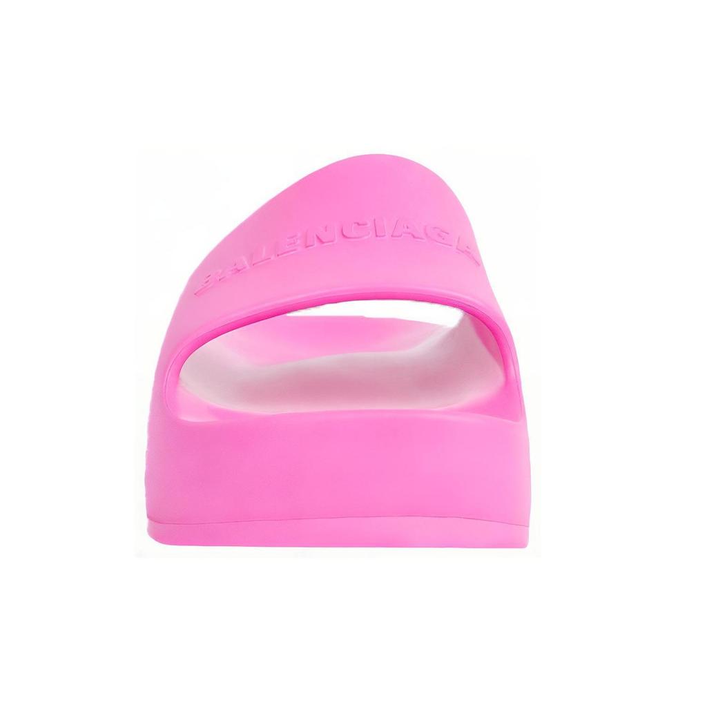 Balenciaga Chunky Slide Fluo Pink Women's 654315W1S895000