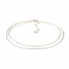 92.5 Silver Double Chain Silver Bracelet