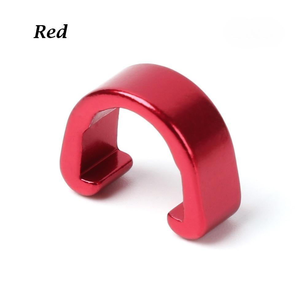 MTB Bike Brake Cable/Derailleur Line Case Aluminum Alloy C-Shape Buckle Clasps Bicycle C Clips Outdoor Cycling Parts