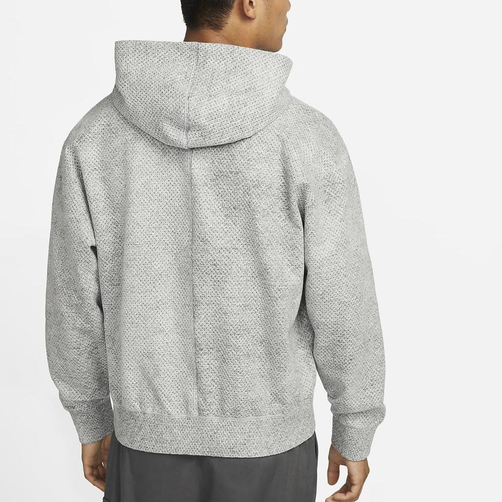 Nike Forward Sweatshirts Men's Gray Hooded Moderate Regular DX4303-077