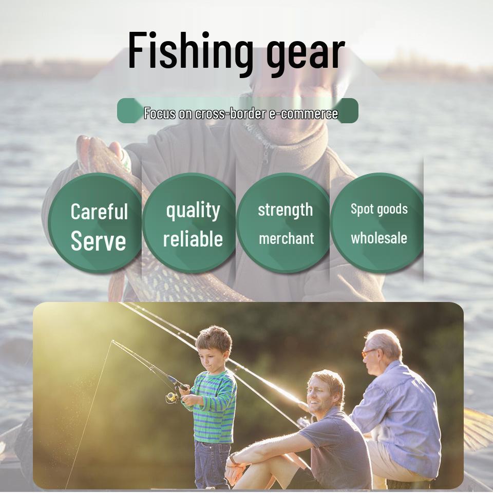Ultralight Telescopic Tinplate Fishing Rod—Sensitive Tip for Small Fish, Compact for Backpacking.