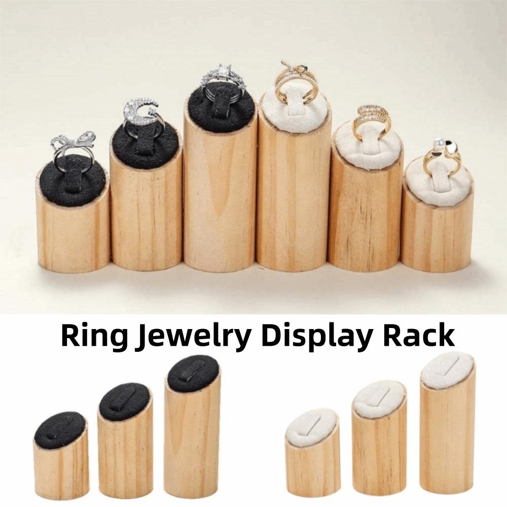 3Pcs/set Premium Desktop Storage Rack Elegant Ring Holder Ring Jewelry Display Rack  Display Props