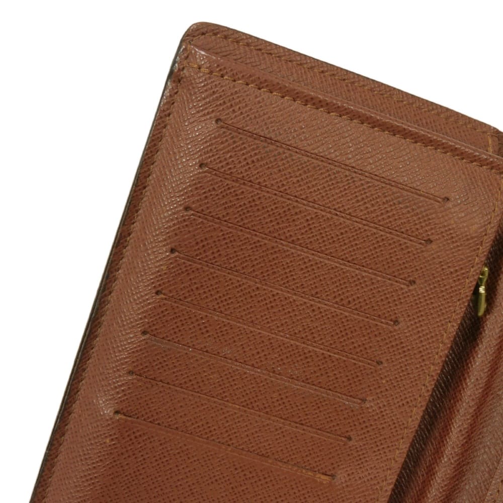 Used 12564 Portefeiulle Braza M66540 7940 New LV Logo Flower Brown Bifold Monogram Armagnac Men's from Japan AUTHENTIC