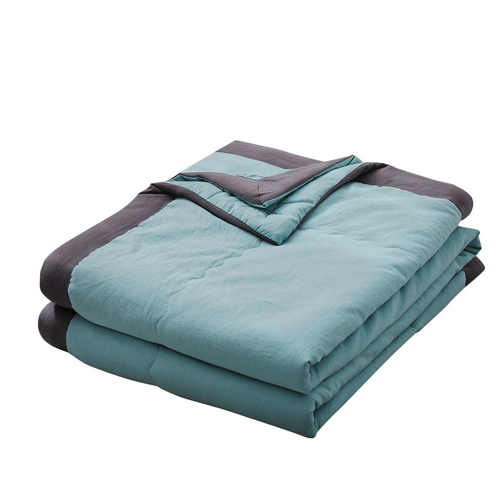 Double Sided Cooling Blanket Cold Effect Breathable Conditioning Quilt Spring Summer Solid Color Cooler Quilt  for Child Adult