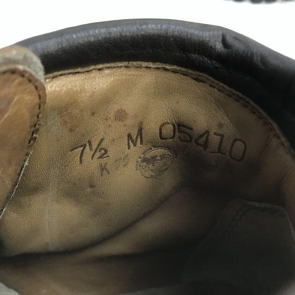 Vasque mountain trekking boots 25.5 brown USA 80s? initial vintage(USED)