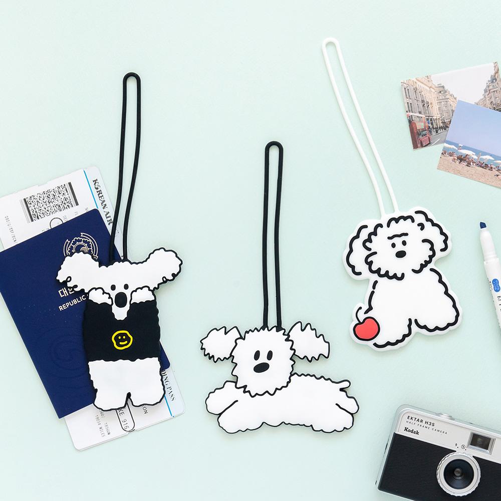 Brunch Brother Name Tag Ver.3 Little Paper 2-Piece Set