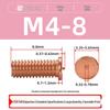 PT-M3M4M5M6M8 Copper-Plated Carbon Steel Projection Weld Studs and Screws