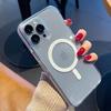 Acrylic Transparent Magnetic Phone Case for iPhone 13 Pro/15 Pro with Boxed Packaging and Premium Feel