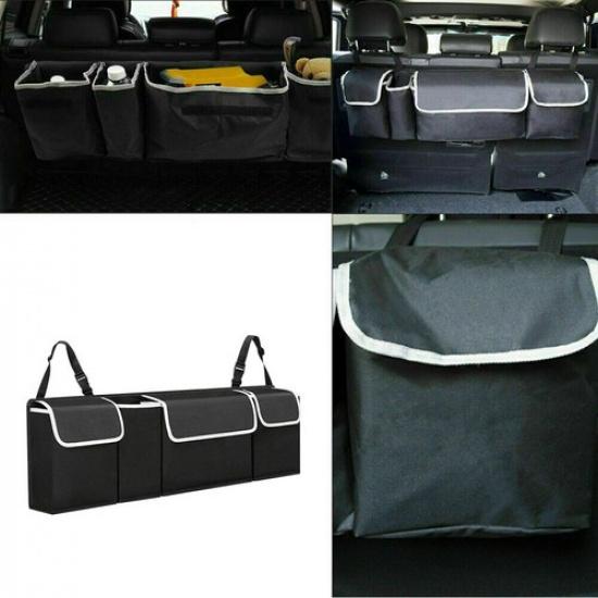 Car Trunk Organizer Cargo SUV Truck Storage for Groceries Folding Collapsible EA