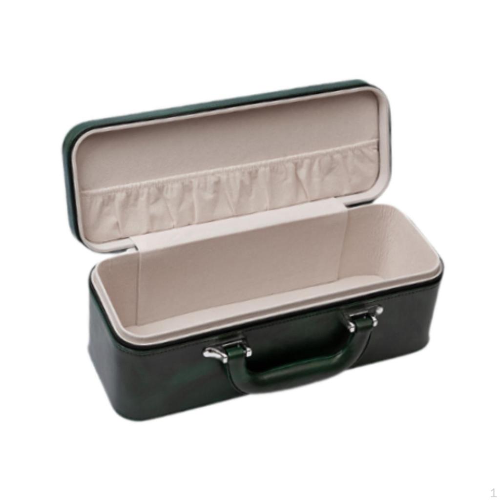 Boîte de rangement élégante, pratique et robuste en cuir PU pour bijoux, présentoirs pour bracelets,