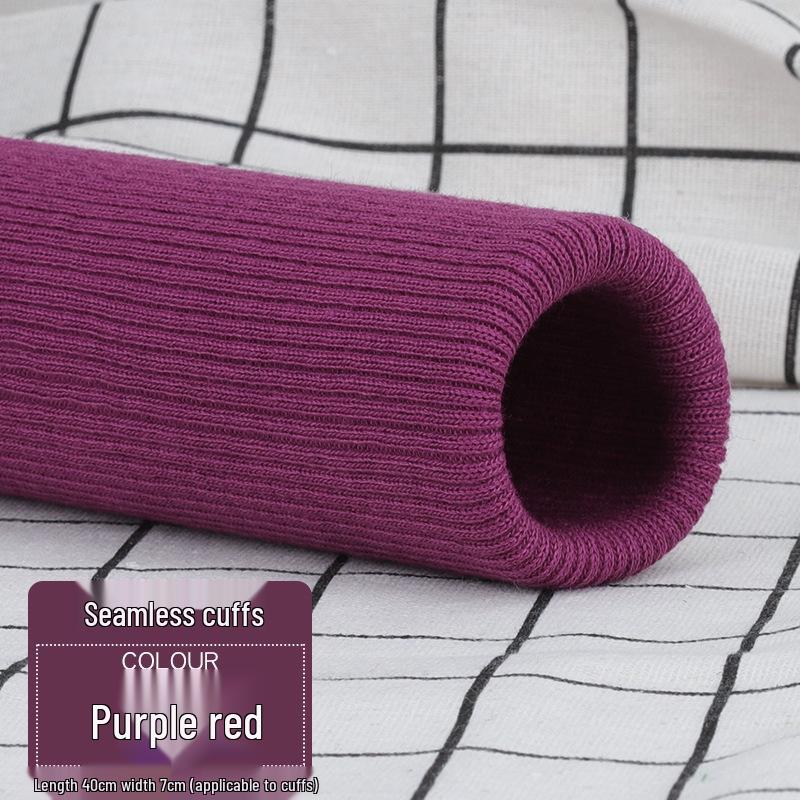Elastic Trim Ribbed Cuffs for Children's Down Jackets and Pants