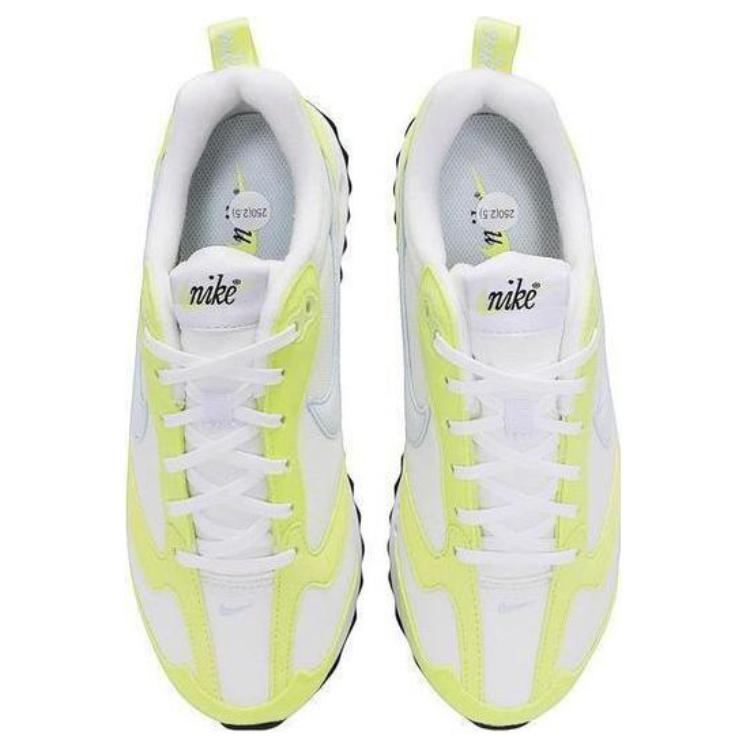 Nike Air Max Dawn Round Toe Lace-Up Low-Top Casual Shoes Women sneakers White Green DC4068-701