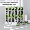 0.8/1/2/3mm White Permanent Paint Pen for Wood Rock Plastic Leather Glass Stone Metal Canvas Ceramic Deep Hole White Marker Pen