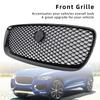 Gloss Black Front Bumper Grill Grille Fit JAGUAR F-PACE X761 2016-2020