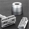 Meijing Choice Men's Advanced Manual Razor Silver, Korean Razor Blade