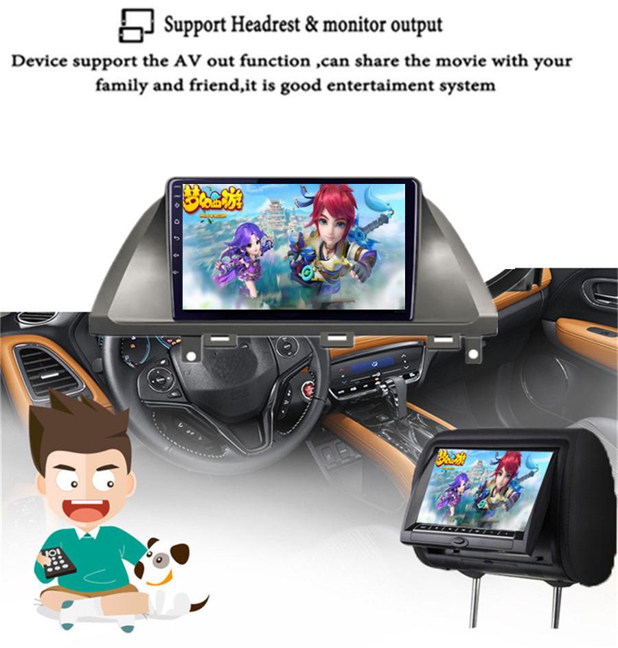 9 Inch All-in-One Navigation Unit With Built-in CP for US Spec Odyssey 2005-2010