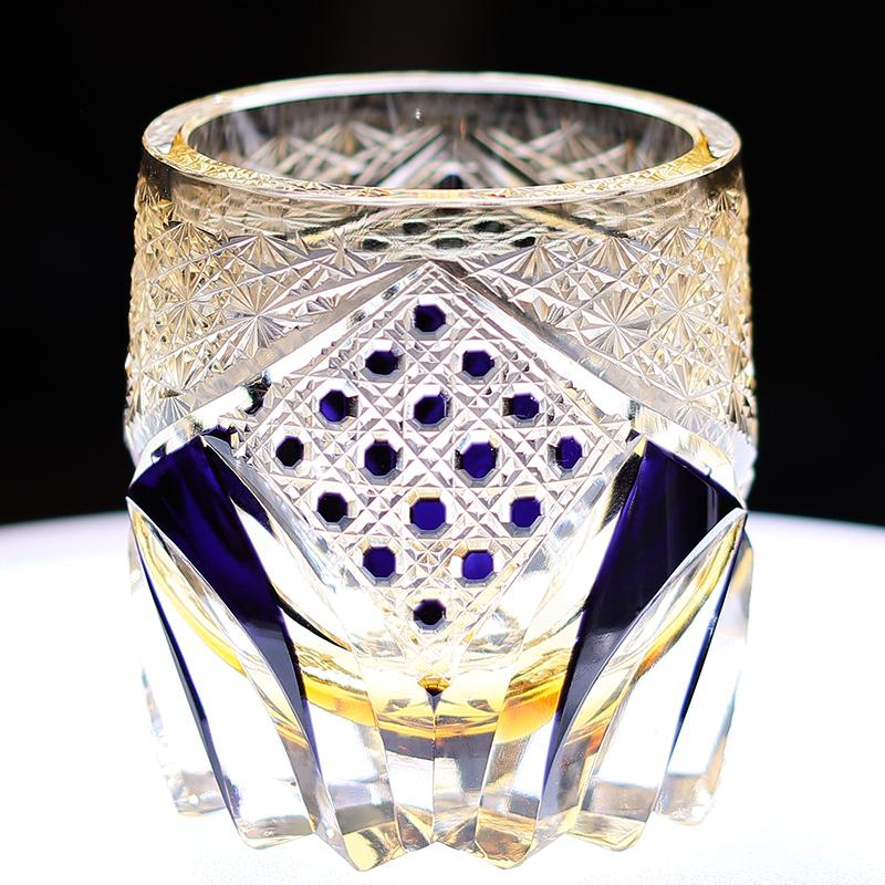 

Artisan Crafted Crystal Whisky Tumbler-Handcut Design-Premium Quality-Idea For Whisky Or Scotch 201-300ml чёрный