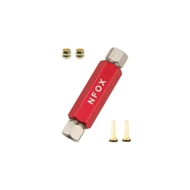 Bicycle Hydraulic Disc Brake Oil Needle Pipe Repair Tool Bidirectional Threaded Joint Insertion Installation Connector