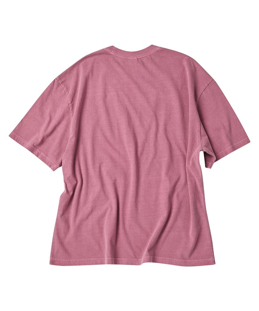 TRAVEL Reason Trail Pigment Short Sleeve T-Shirt Magenta