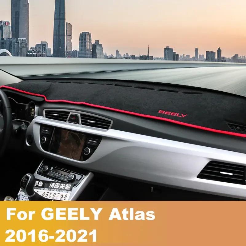 For GEELY Atlas Boyue Emgrand NL-3 Proton X70 2016-2018 Car Dashboard Cover Dash Mat Sun Shade Dash Board Pad Carpet