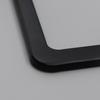 4 Holes Stainless Steel License Plate Frames 2 PCS Car Licence Plate Covers Slim Design With Bolts Washer Caps For US Vehicles License Plate Covers