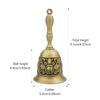 Retro Christmas Bell Festvial Ornament Metal Bell Christmas Tree Pendant Decoration