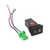 31BC Easy Installation Car Fog Light Switch 12V Button Replacement for Prius