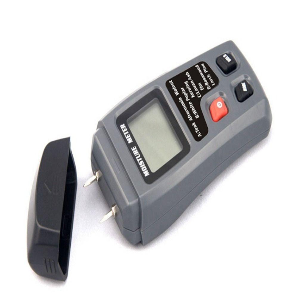 Two Pins Wall Moisture Detector 4 Measurement Modes Timber Damp Hygrometer  Cardboard Box